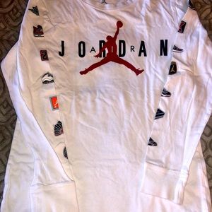 Boys Long Sleeve Jordan Tee